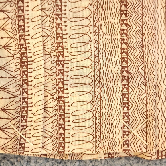 NWT Jones Wear A-line full pleated skirt geometric pattern Size 10 - Picture 2 of 11